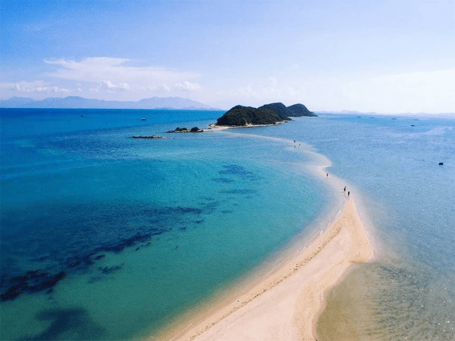 Kinh nghiệm du lịch đảo Điệp Sơn với con đường đi bộ giữa biển độc đáo