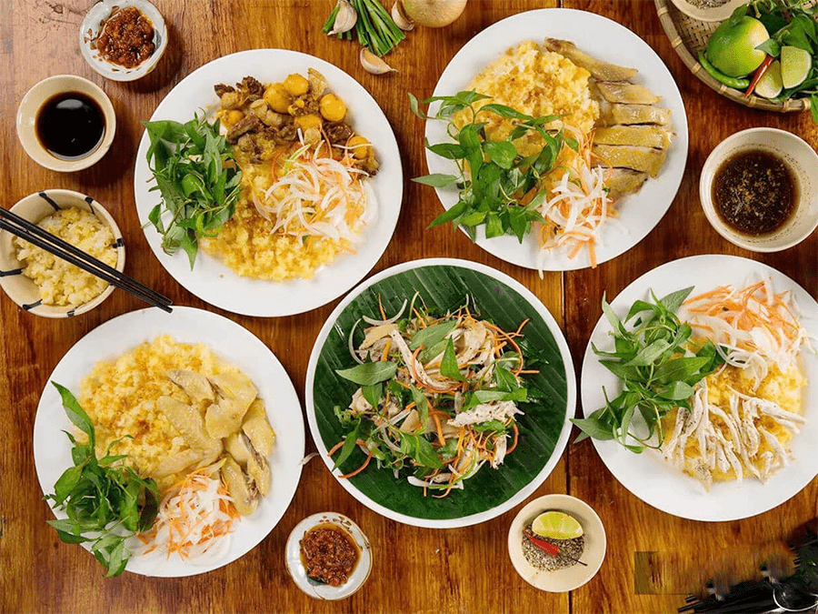 Cơm gà bà Buội