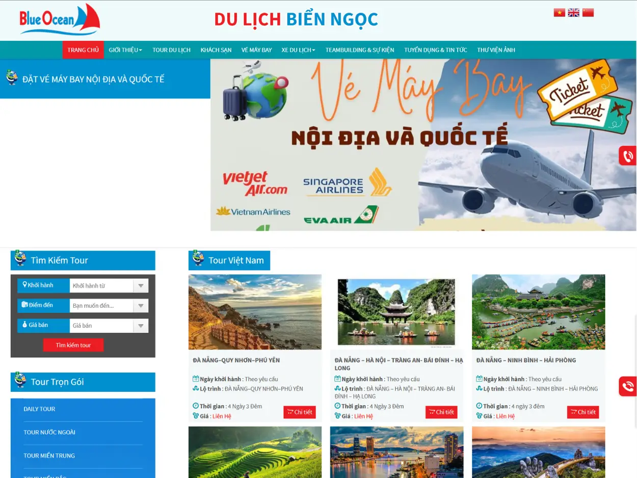 Công ty du lịch Biển Ngọc