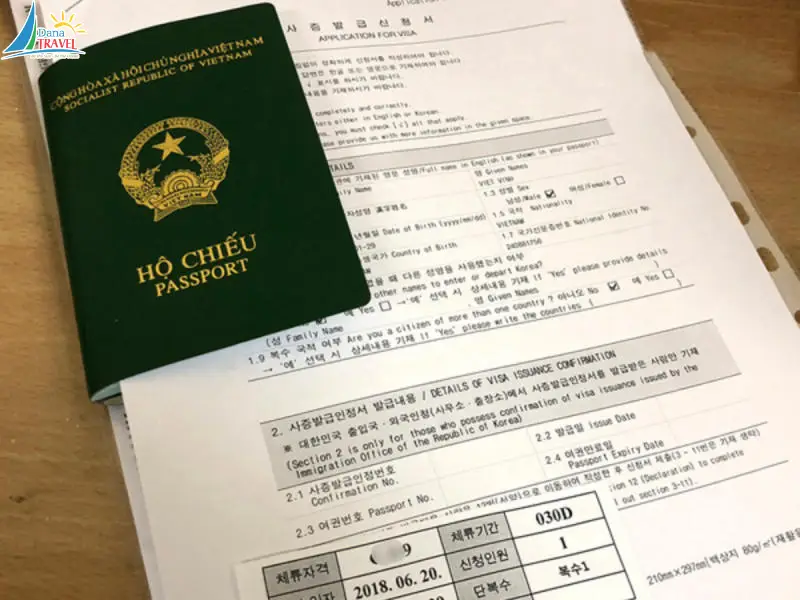 Hồ sơ xin Visa