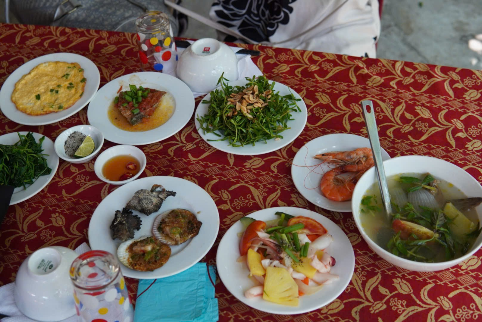 Ăn trưa ở Cù Lao Chàm