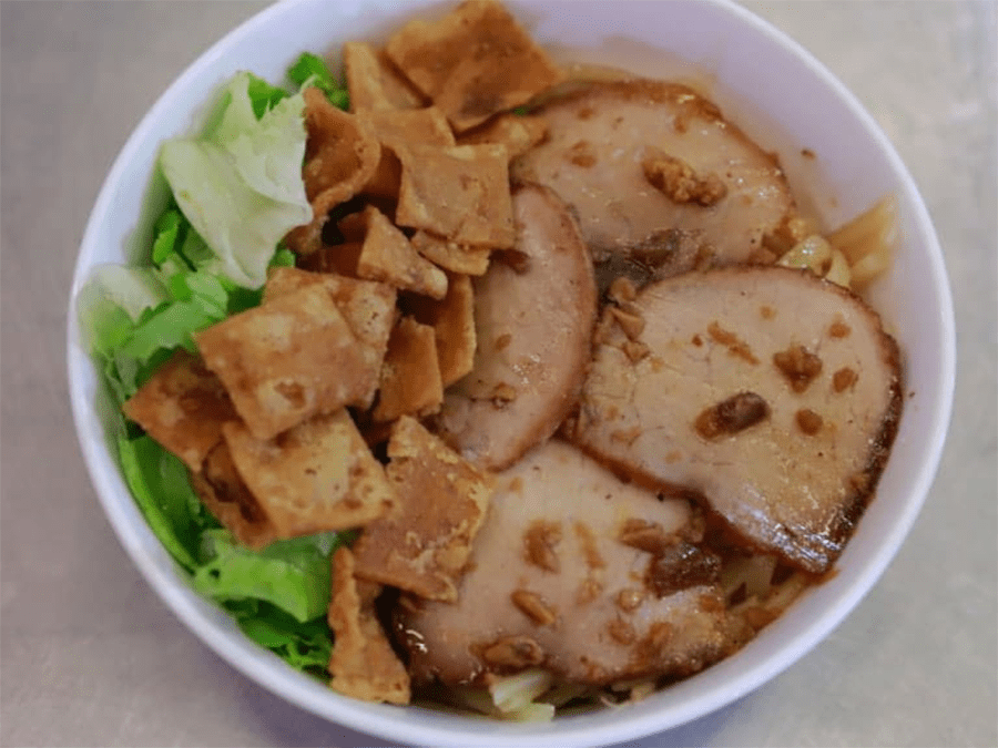 quán cao lầu không gian xanh