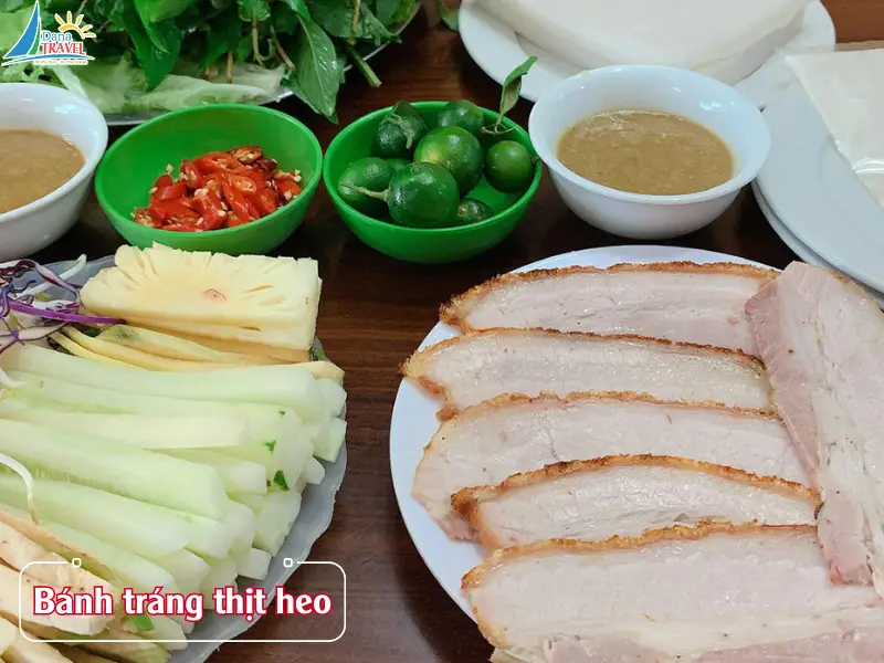 Bánh tráng thịt heo