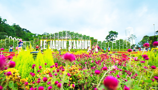 Vườn hoa Le Jardin D’Amour