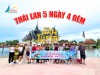Thumn Chào đón đoàn khách tham quan Thái Lan 5N4Đ 06-10/10/2023