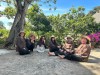Thumn Chào đón đoàn gia đình chị Giang tham gia tour  Mỹ Tho-Bến Tre 1 ngày 18/12/2023