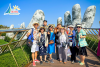 Thumn Chào đón Gia đình chú Quốc Tanh tham quan Bà Nà - Núi Thần Tài ngày 08/03/2023