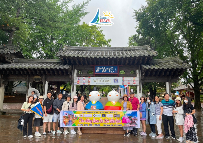 Chào đón Đoàn khách Đà Nẵng khám phá Hàn Quốc - Seoul - Nami - Everland 5 ngày 4 đêm 23 - 27/08/2023