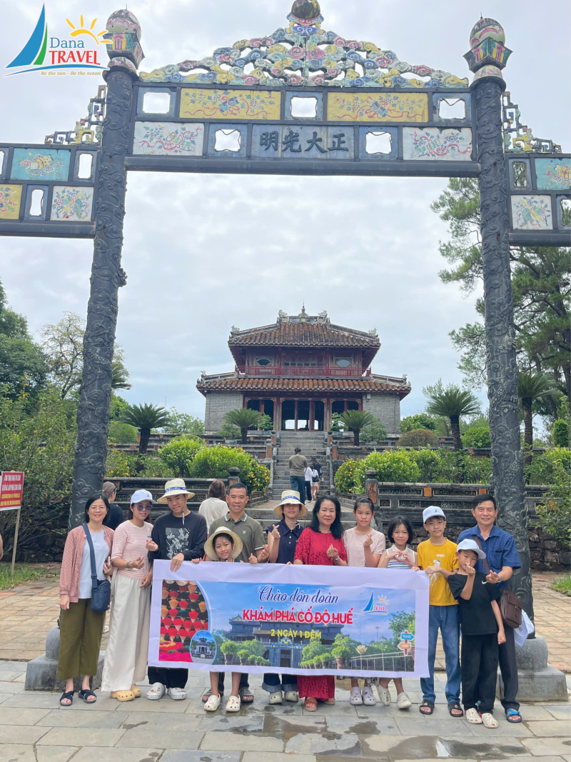 CHÀO MỪNG ĐOÀN GIA ĐÌNH ANH NAM THAM QUAN ĐÀ NẴNG HUẾ 2 NGÀY 1 ĐÊM NGÀY 6-7/8/2026