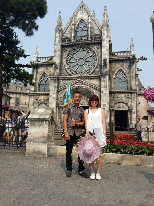 Kỷ niệm tour Bà Nà với đoàn khách Đài Loan