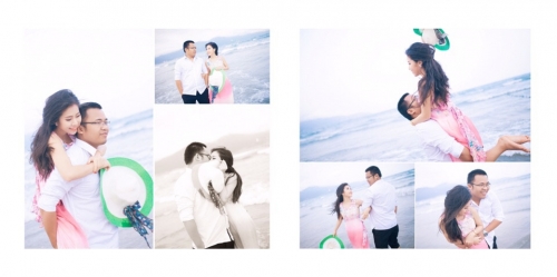 Tour honey moon kết hợp chụp hình cưới của cặp đôi đến từ Hà Nội