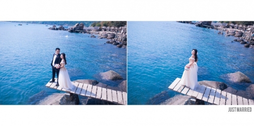 Tour honey moon kết hợp chụp hình cưới của cặp đôi đến từ Hà Nội