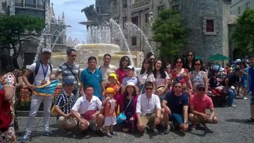 Kỷ niệm tour hành trình di sản 5 ngày 4 đêm với gia đình diễn viên Phương Hải