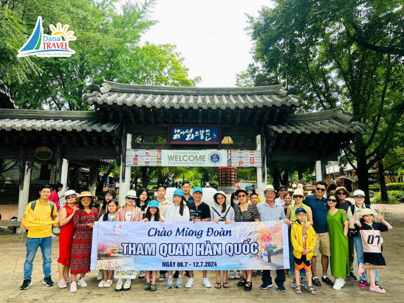 Chào đón Đoàn khách Đà Nẵng khám phá Hàn Quốc - Seoul - Nami - Everland 5 ngày 4 đêm