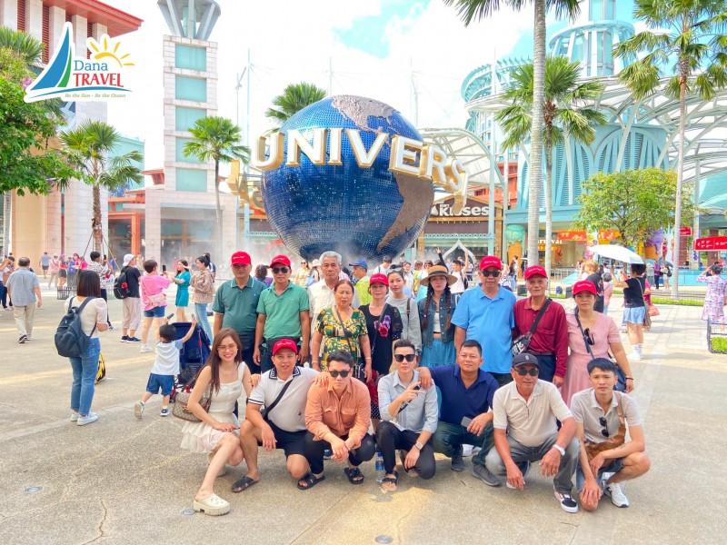 Chào đón đoàn khách tham gia tour Đà Nẵng Singapore Malaysia 5N4Đ 21-25/09/2023