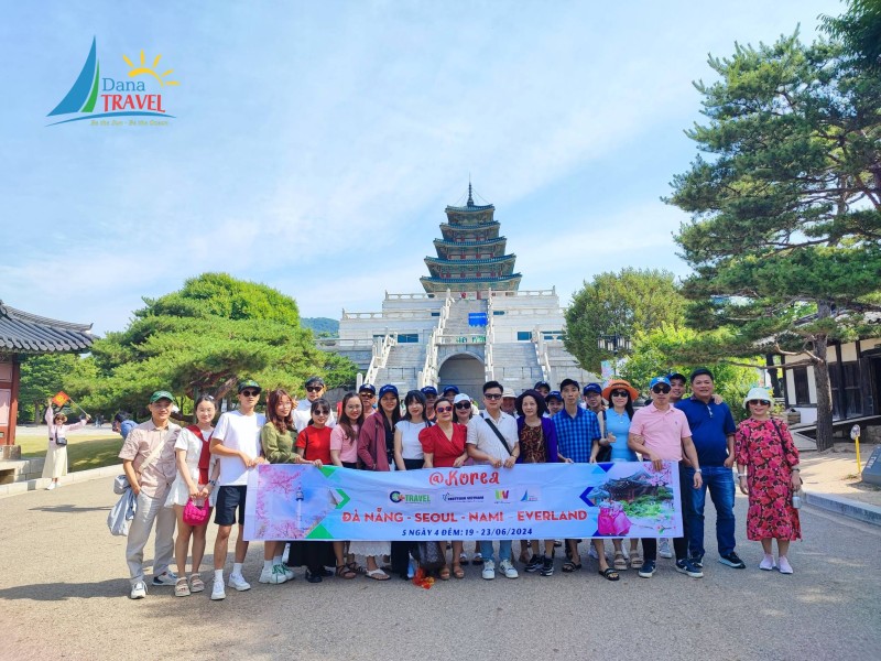 Chào đón đoàn khách Đà Nẵng khám phá Seoul - Nami - Everland 5N4Đ 19 - 23/06/2024