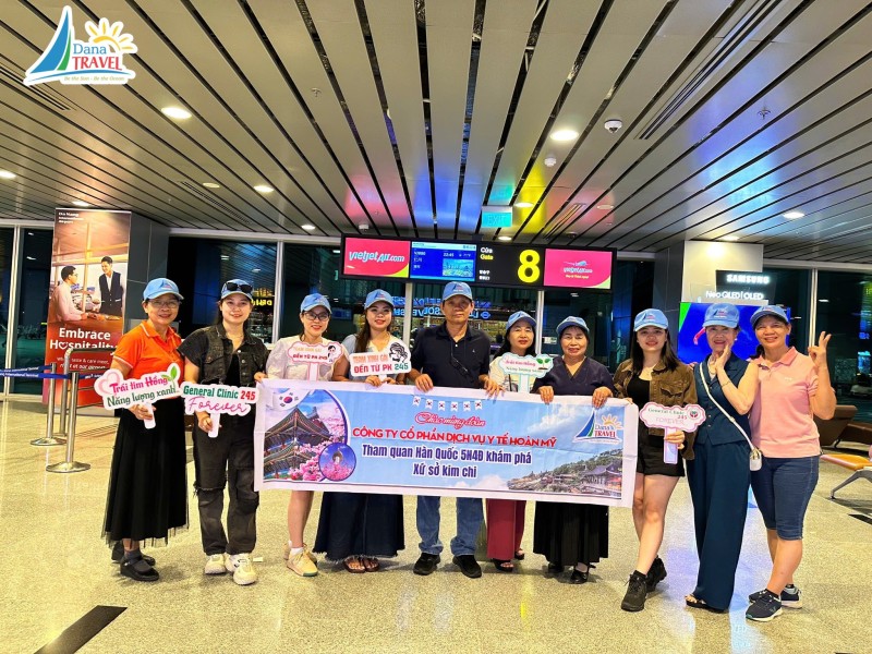 Chào mừng đoàn công ty Cổ Phần dịch vụ Y tế Hoàn Mỹ tham quan Hàn Quốc ngày 18/06 - 22/06/2025 ( Đợt 2) 