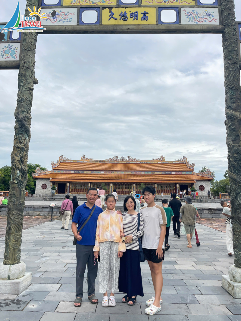 CHÀO MỪNG ĐOÀN GIA ĐÌNH ANH NAM THAM QUAN ĐÀ NẴNG HUẾ 2 NGÀY 1 ĐÊM NGÀY 6-7/8/2026