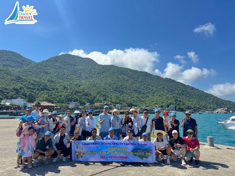 CHÀO MỪNG ĐOÀN CÔNG TY LONG TÂN TIẾN THÀNH THAM QUAN ĐÀ NẴNG - BÀ NÀ - HỘI AN - CÙ LAO CHÀM 3N2D - NGÀY 20 - 22/06/2025