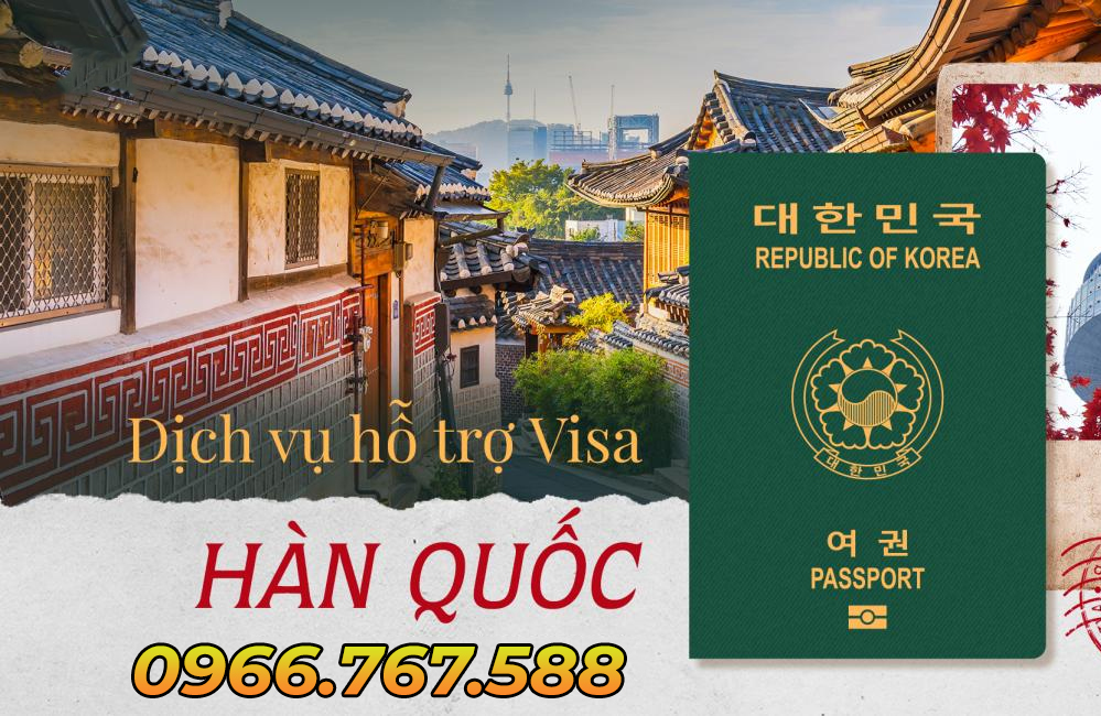 Dịch vụ làm visa Hàn Quốc tại Đà Nẵng