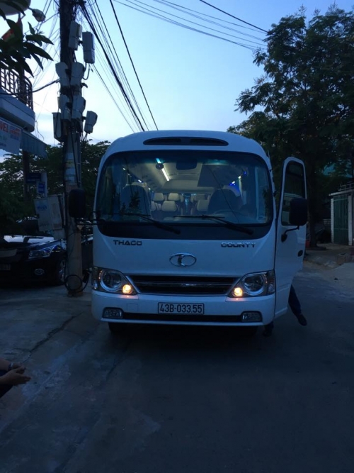 Thuê xe du lịch 29 chỗ tại Đà Nẵng
