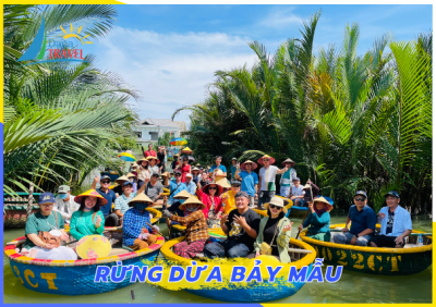 Tour Rừng Dừa Bảy Mẫu Hội An 1 ngày giá rẻ