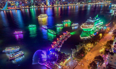 Tour Du thuyền Sông Hàn Đà Nẵng khởi hành hằng ngày.