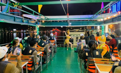 Tour Du thuyền Sông Hàn Đà Nẵng khởi hành hằng ngày.
