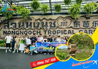 KHÁM PHÁ THÁI LAN BANGKOK - PATTAYA - SAFARI 5 NGÀY 4 ĐÊM TỪ ĐÀ NẴNG 