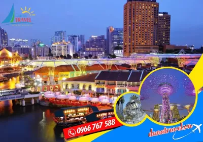 TRẢI NGHIỆM HÀNH TRÌNH 2 QUỐC GIA SINGAPORE - MALAYSIA TỪ ĐÀ NẴNG 5 NGÀY 4 ĐÊM