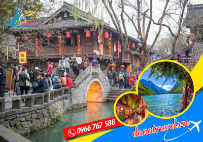 TOUR DU LỊCH THÀNH ĐÔ – TÂY AN- BINH MÃ DŨNG - CÔNG VIÊN GẤU TRÚC 6 NGÀY 5 ĐÊM