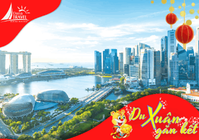 Tour Tết 2023 Singapore Malaysia 5 ngày 4 đêm khởi hành từ Đà Nẵng