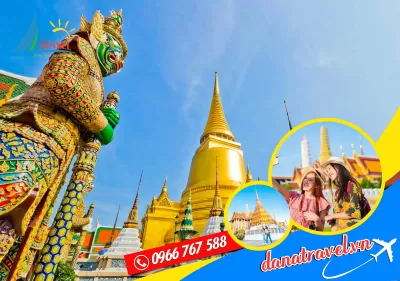 Tour Thái Lan 5 ngày 4 đêm từ Đà Nẵng bay thẳng Air Asia