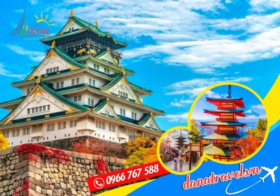 Tour Nhật Bản cung đường vàng khởi hành từ Đà Nẵng