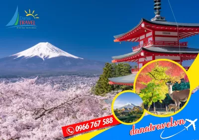 Tour Nhật Bản Osaka Phú Sĩ Tokyo 6 ngày 6 đêm khởi hành từ Đà Nẵng 