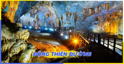 Tour Quảng Bình 1 ngày Động Phong Nha hoặc Động Thiên Đường Viếng Mộ Đại Tướng