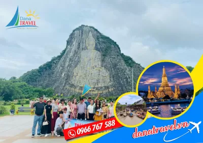 Tour Thái Lan Bangkok Pattaya 5 ngày 4 đêm Tết Nguyên Đán khởi hành từ Đà Nẵng