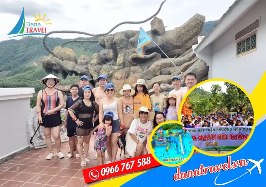 Tour tắm suối khoáng nóng Núi Thần Tài Đà Nẵng