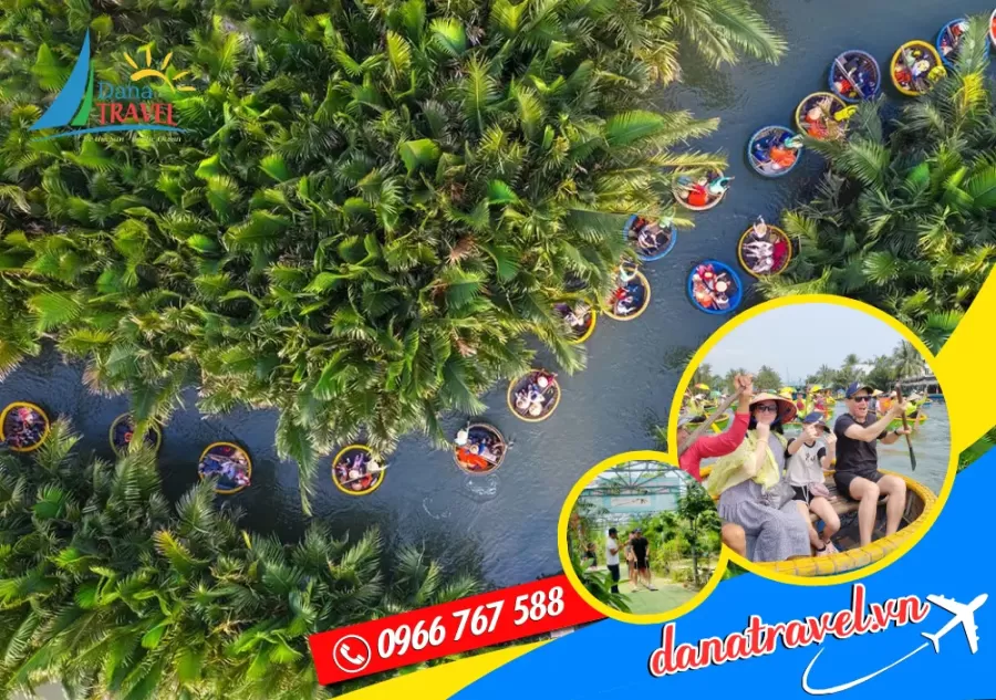 Tour Rừng Dừa Bảy Mẫu Hội An 1 ngày giá rẻ 